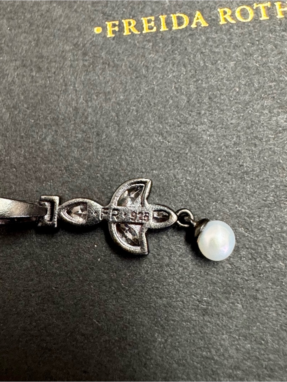 Freida Rothman Petal of Light Pearl Charm - Picture 4 of 11
